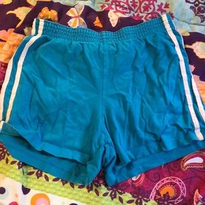 Blue shorts